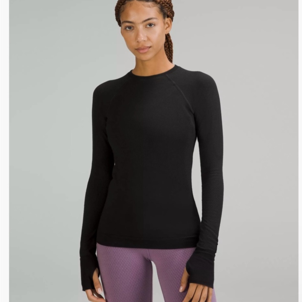 NWT lululemon keep the heat thermal long sleeve